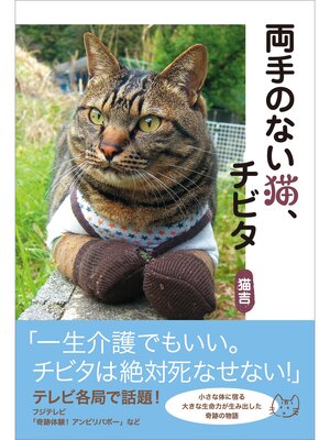cover image of 両手のない猫、チビタ